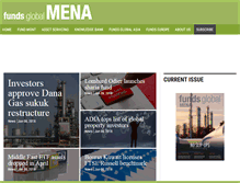 Tablet Screenshot of fundsglobalmena.com